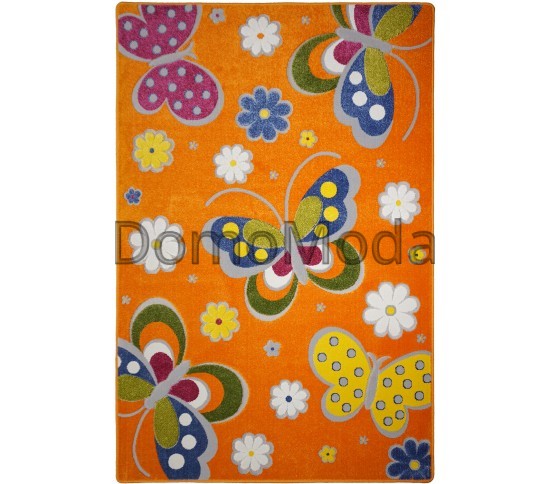 Детский ковер КИНДЕР МИКС 52970 orange Купить в интернет магазине ДомоМода Детский ковер КИНДЕР МИКС 52970 orange - высокое качество по лучшей цене в Украине